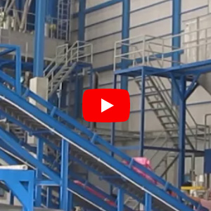 Fertiliser granules bagging line, 600BPH 50kg bag